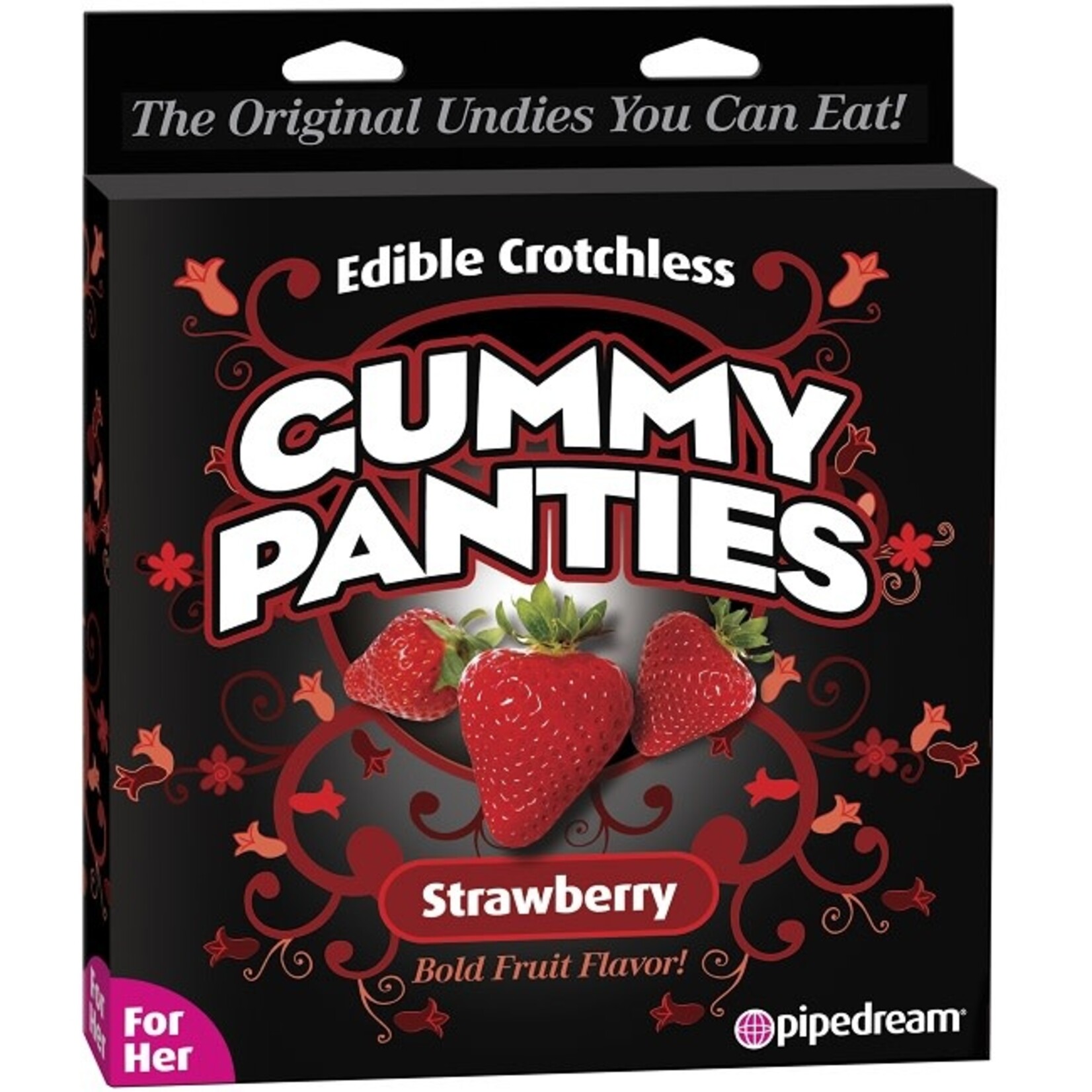 Pipedream Edible Crotchless Gummy Panties For Her