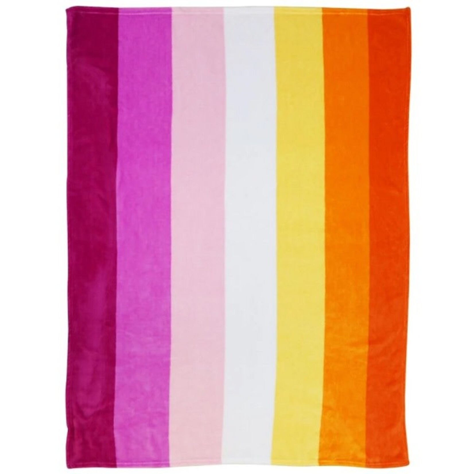 Lesbian Pride Flag Polar Fleece Blanket 50" x 60"