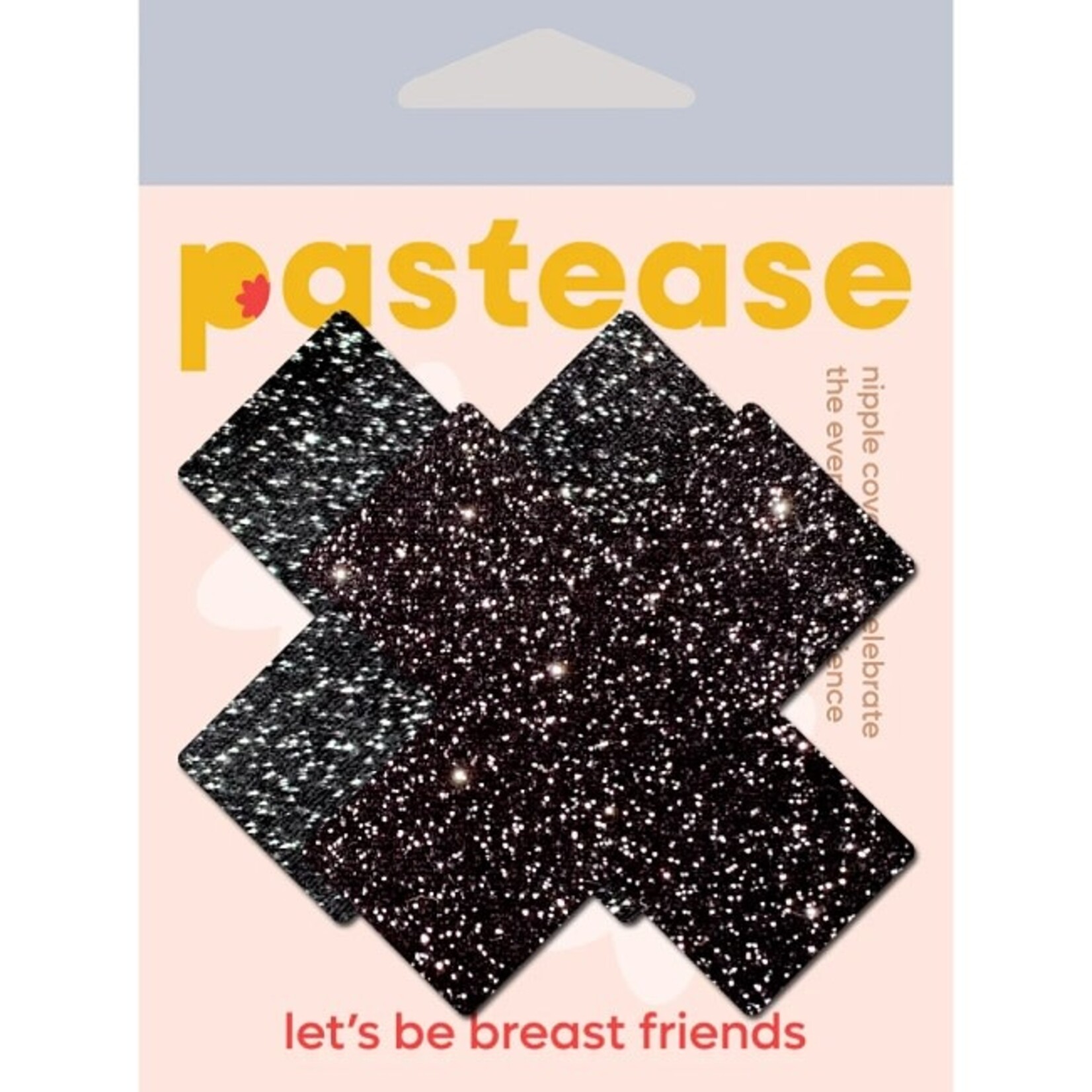 Pastease Pastease Black Sparkle Plus X Nipple Pasties