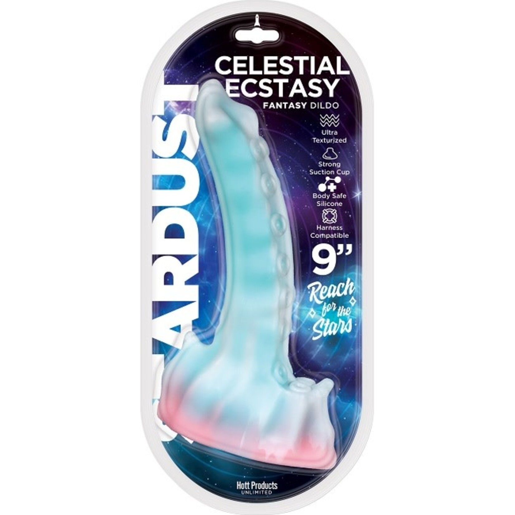Hott Products Stardust Celestial Ecstasy 7.5" Fantasy Dildo