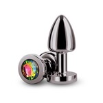 NS Novelties Rear Assets - Petite - Gunmetal - Rainbow