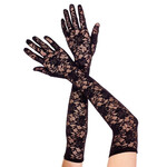 Music Legs Extra Long Lace Gloves OS