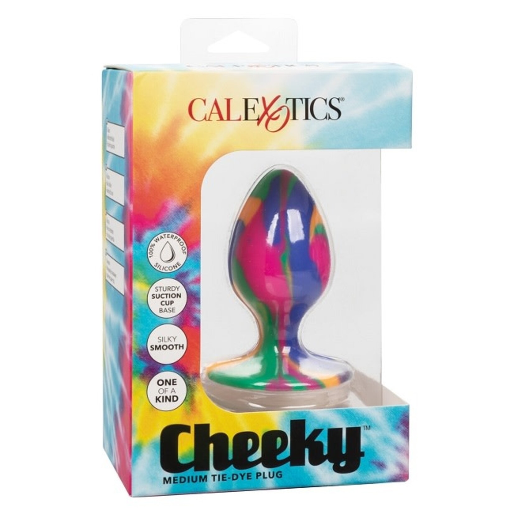 CalExotics Cheeky Medium Tie-Dye Plug