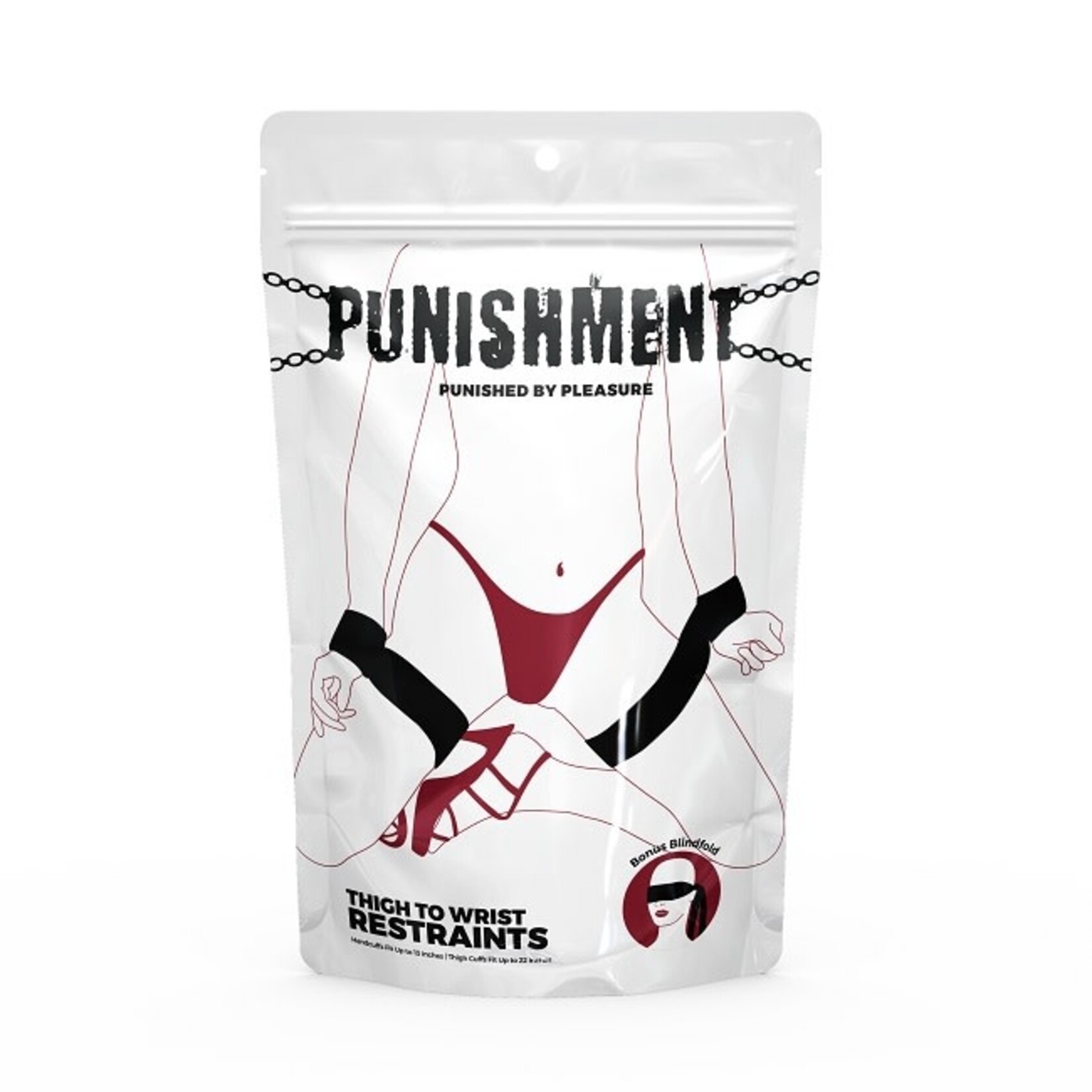 BMS Factory Punishment Thigh to Wrist Restraints