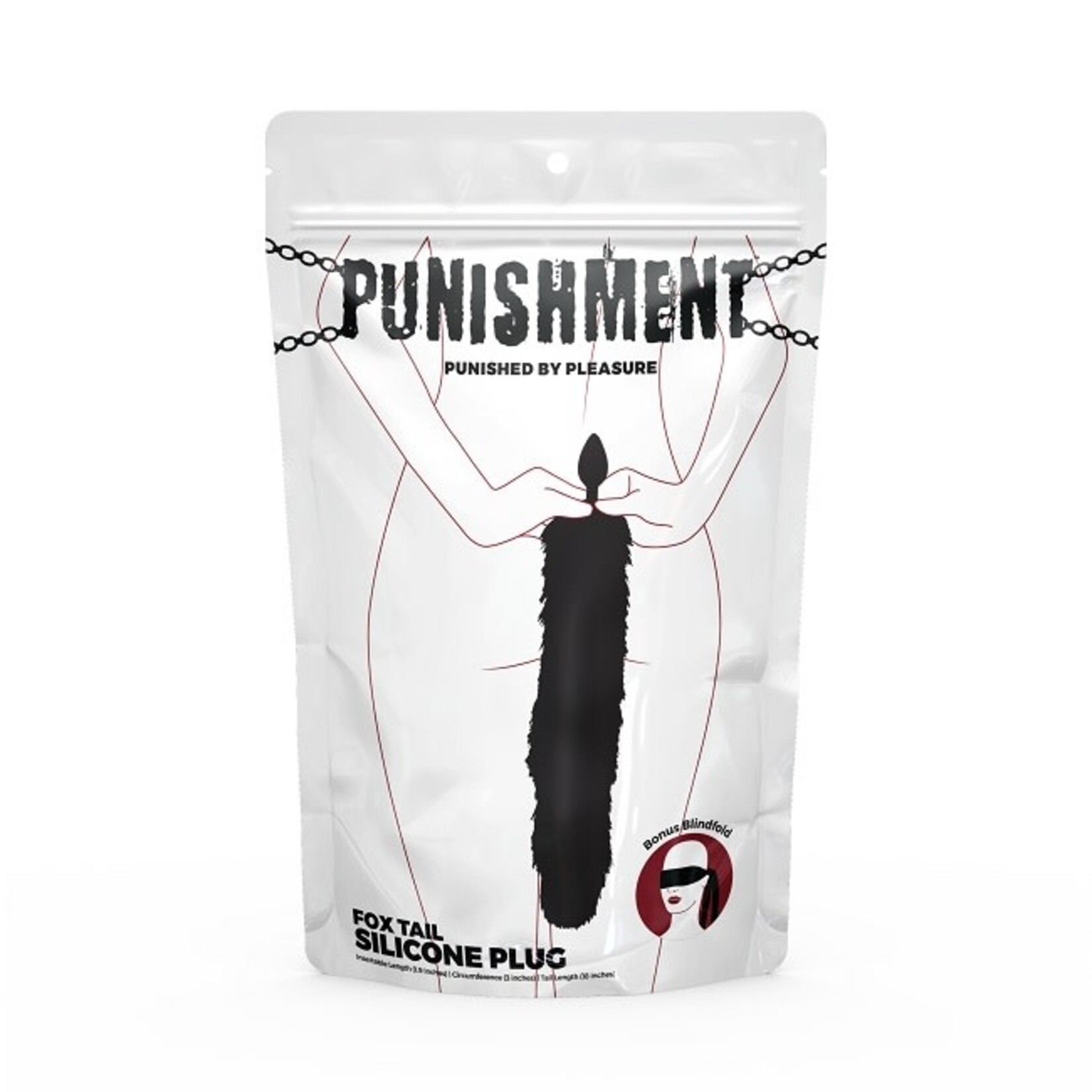 BMS Factory Punishment Fox Tail Silicone Plug