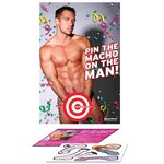 Bachelorette Party Favors Pin the Macho on the Man Game