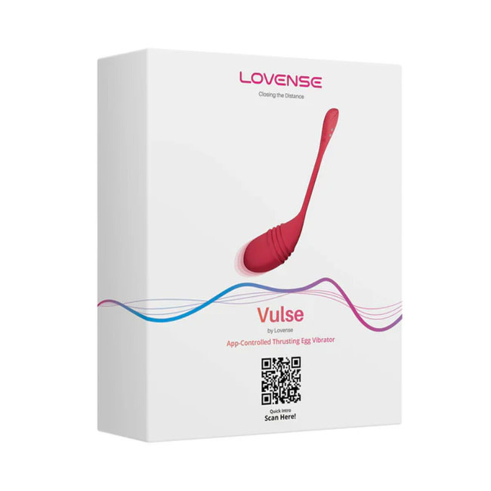 Lovense Lovense Vulse App-Controlled Thrusting Egg Vibrator