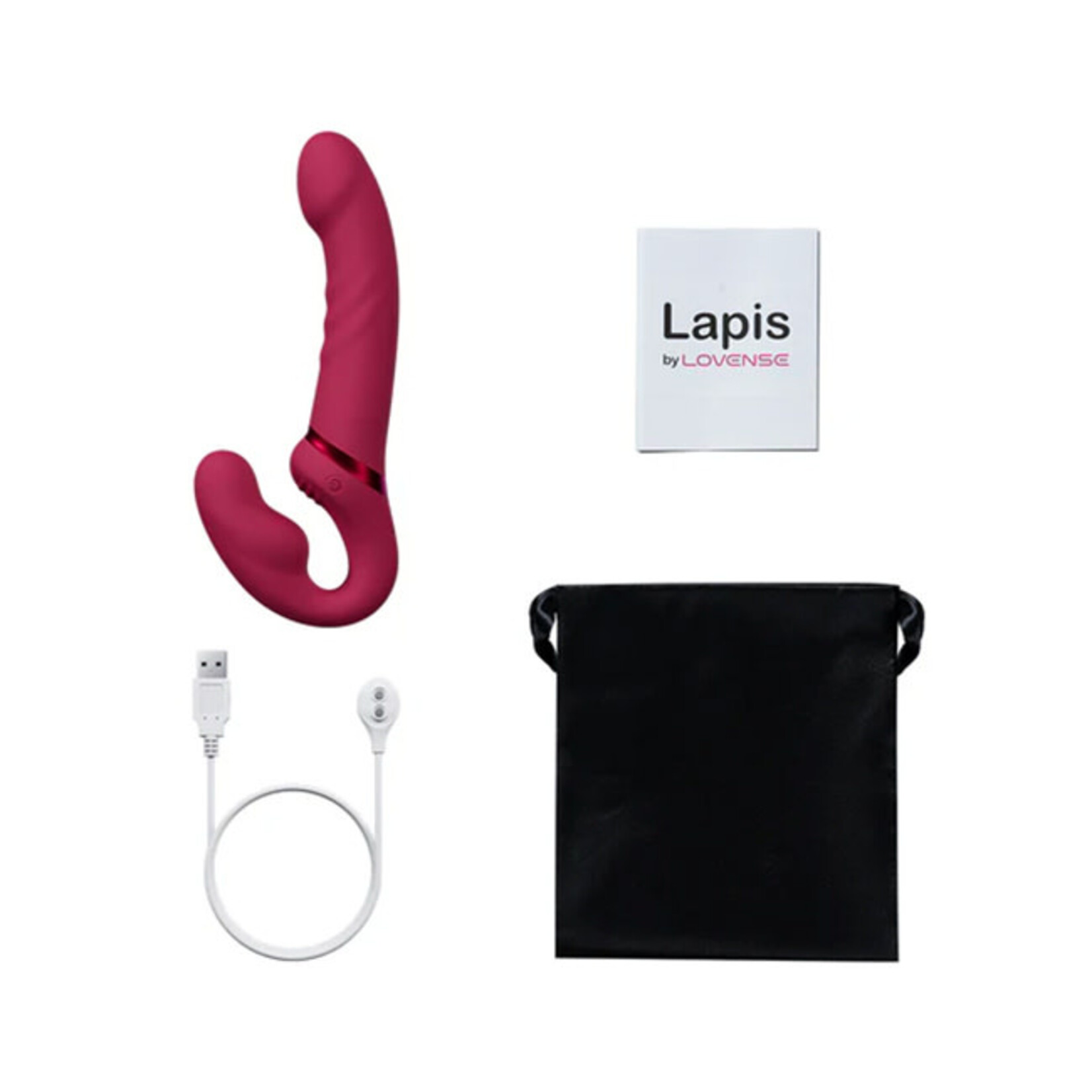 Lovense Lovense Lapis App-Controlled Vibrating Strapless Strap-On Dildo