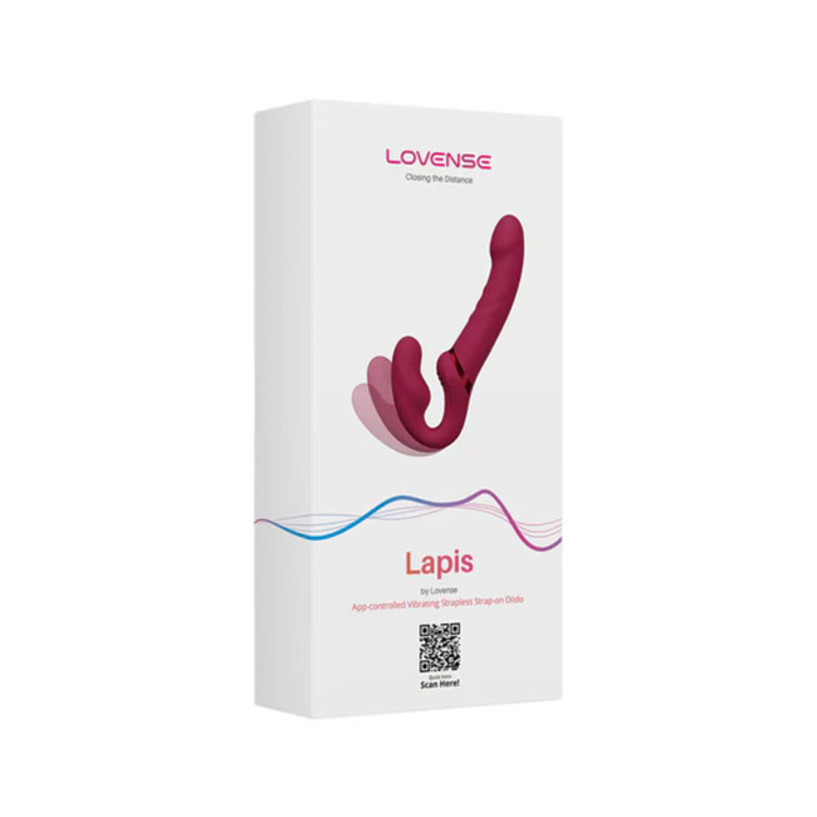 Lovense Lovense Lapis App-Controlled Vibrating Strapless Strap-On Dildo
