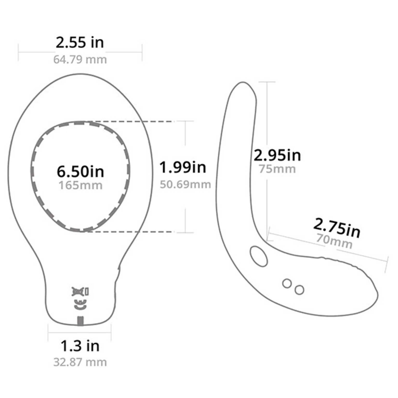 Lovense Lovense Diamo Bluetooth® Remote-Controlled Vibrating Cock Ring