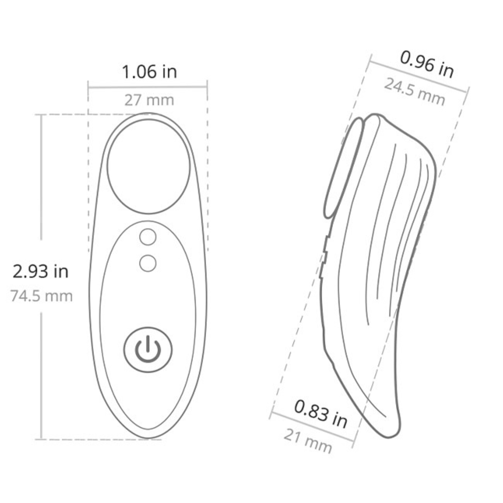 Lovense Lovense Ferri Bluetooth® Remote-Controlled Panty Vibrator
