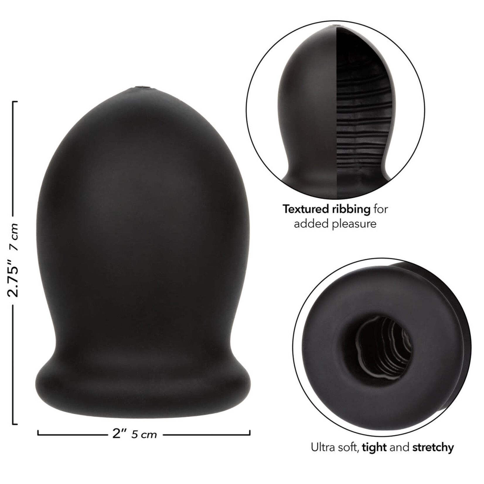 CalExotics Boundless™ Rechargeable Vibrating Stroker