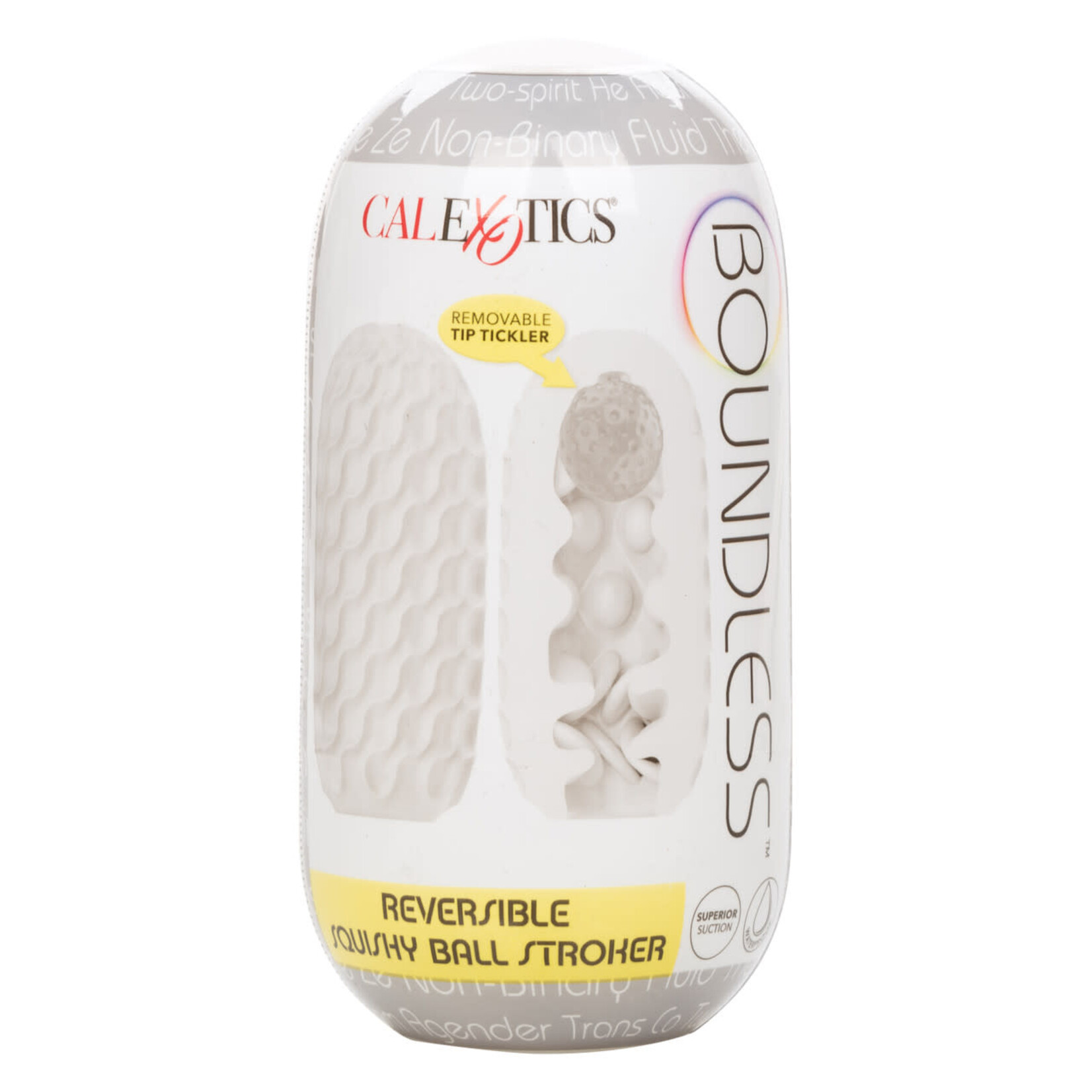 CalExotics Boundless™ Reversible Squishy Ball Stroker
