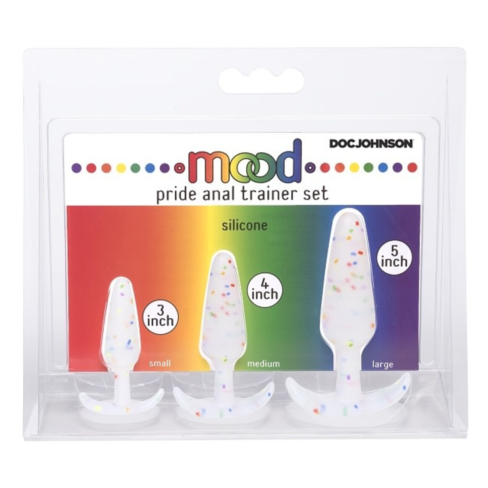 Doc Johnson Mood Pride Anal Trainer Set