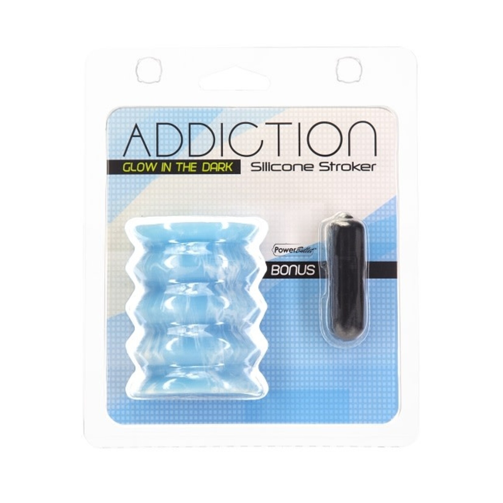 BMS Factory Addiction Glow in the Dark Silicone Stroker