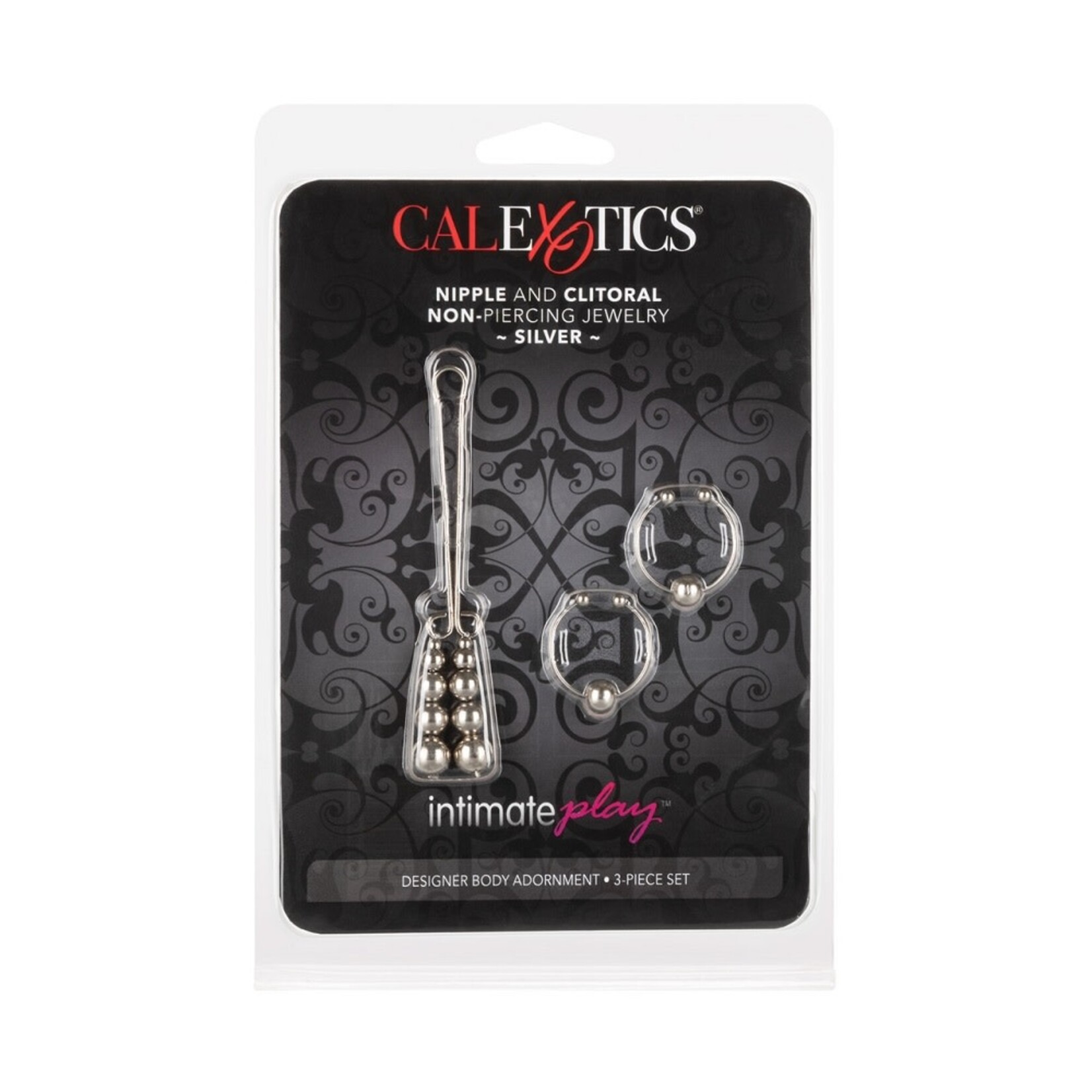 CalExotics Intimate Play Nipple and Clitoral Non-Piercing Body Jewelry