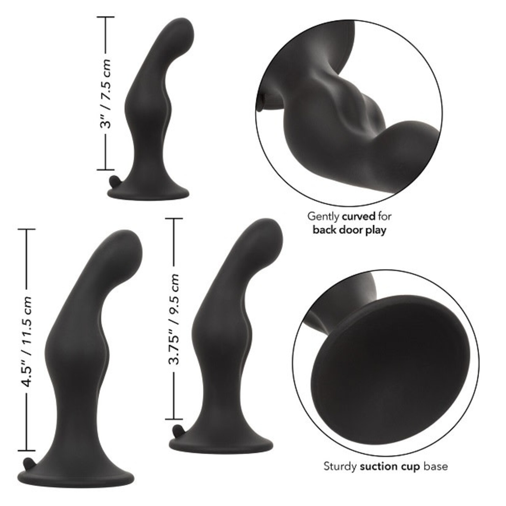 CalExotics Silicone Anal Ripple Kit