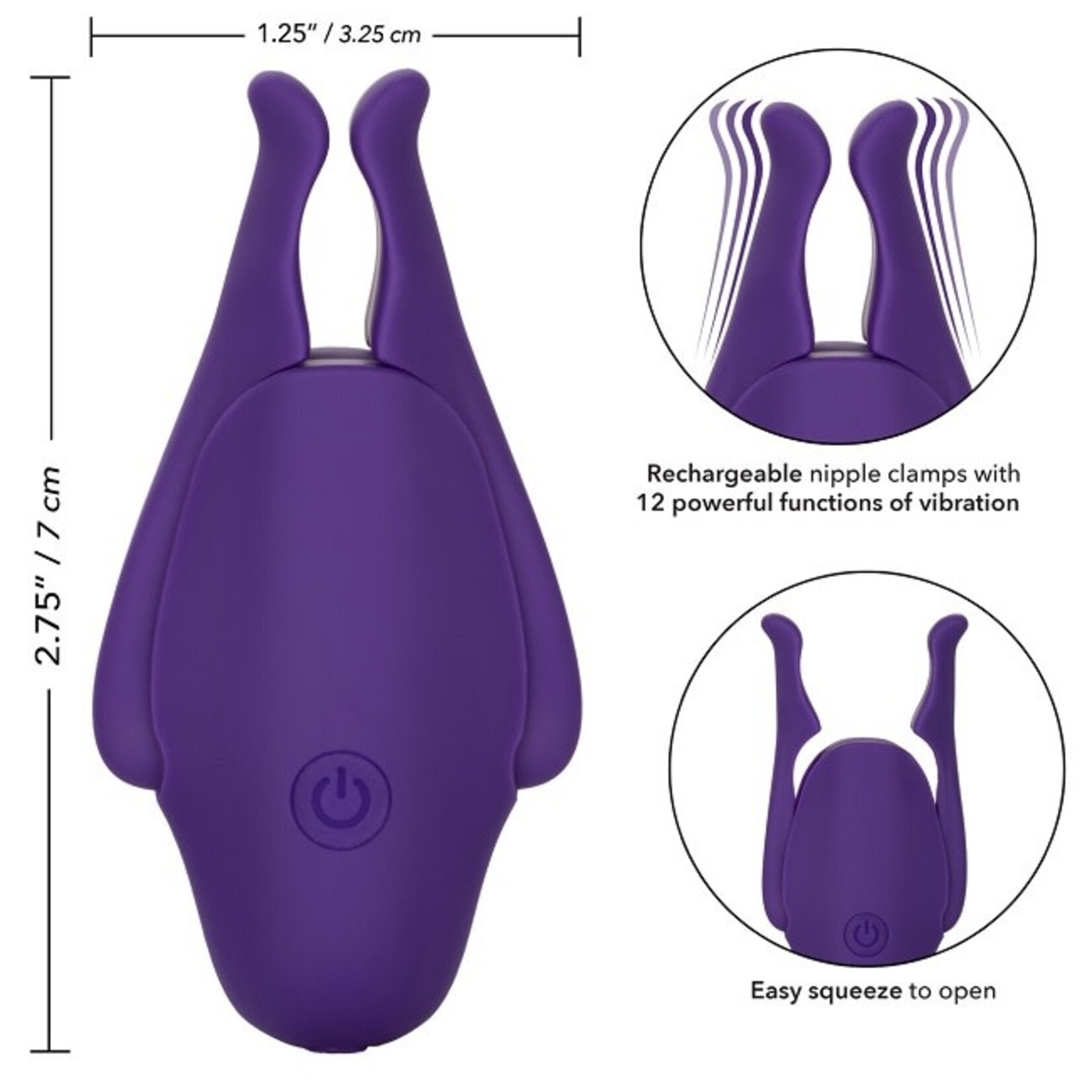 CalExotics Nipple Play Rechargeable Nipplettes