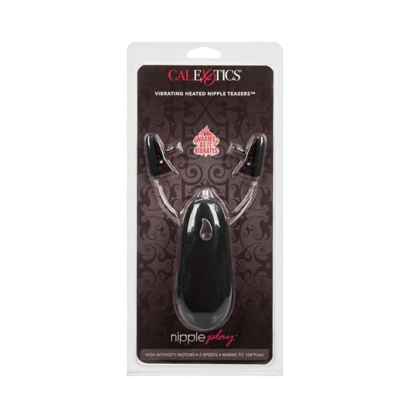 CalExotics Nipple Play Vibrating Heated Nipple Teasers