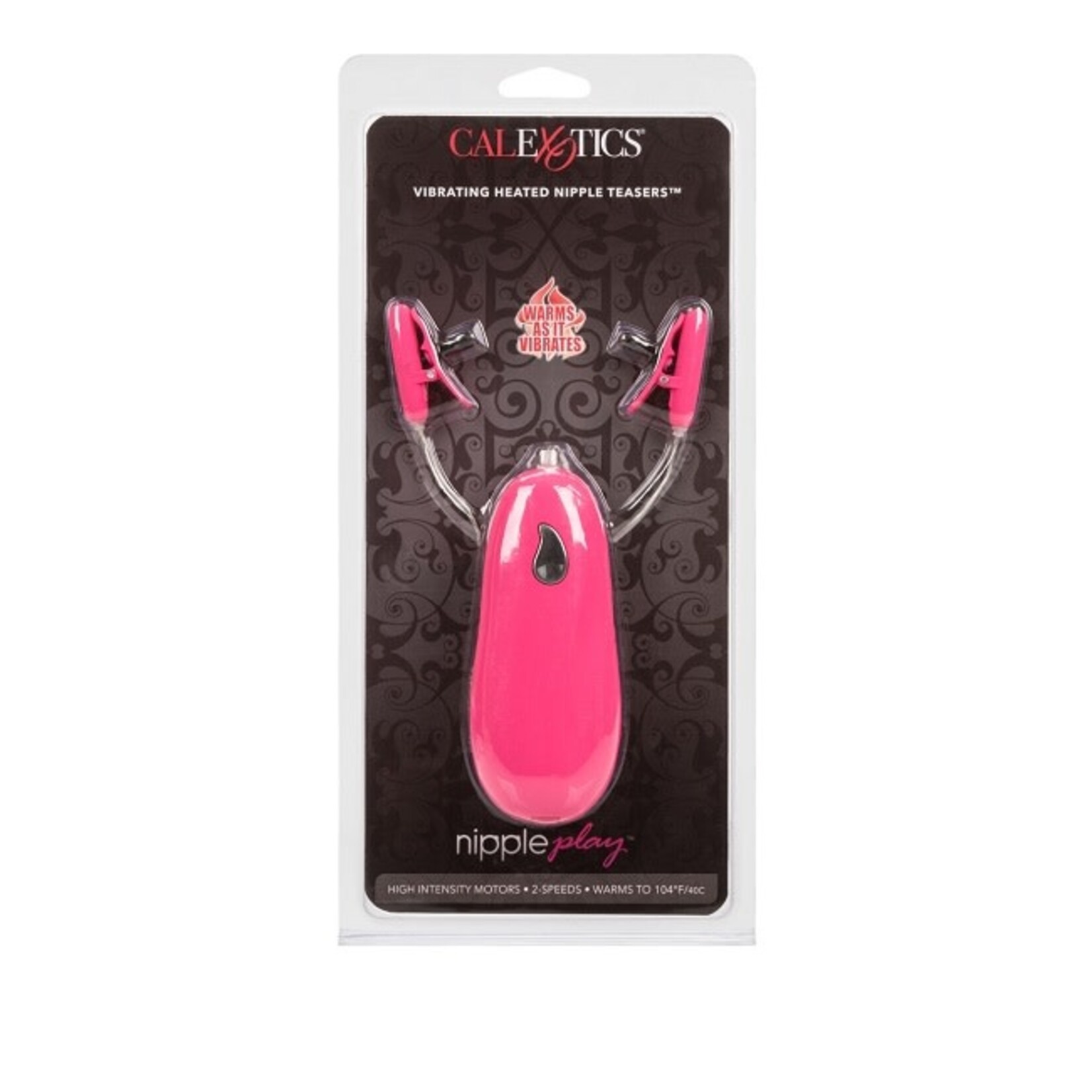 CalExotics Nipple Play Vibrating Heated Nipple Teasers