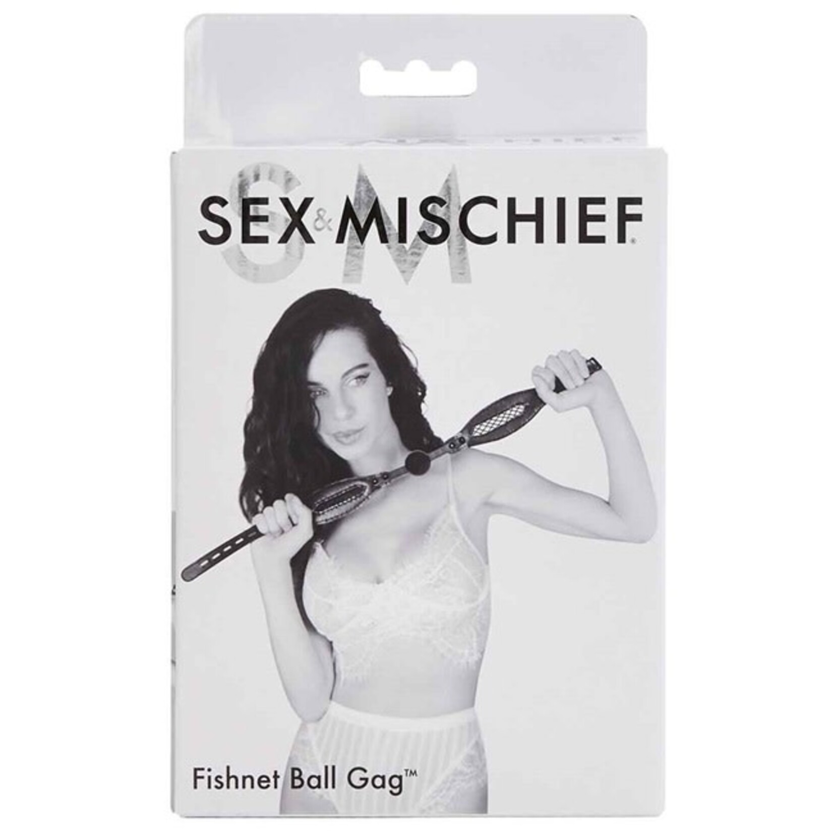 Sportsheets Sex & Mischief Fishnet Ball Gag