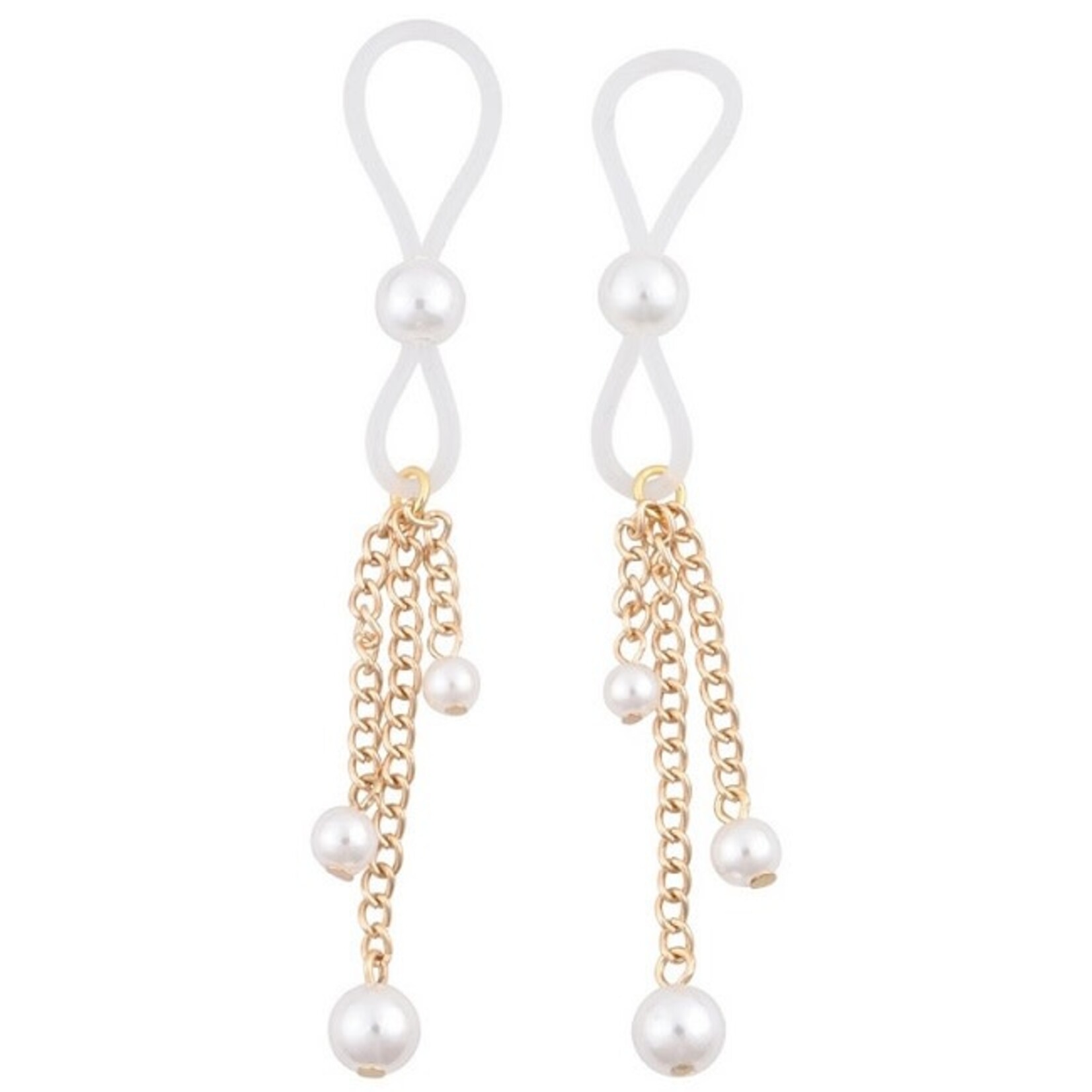 Sportsheets Sex & Mischief Pearl Nipple Ties
