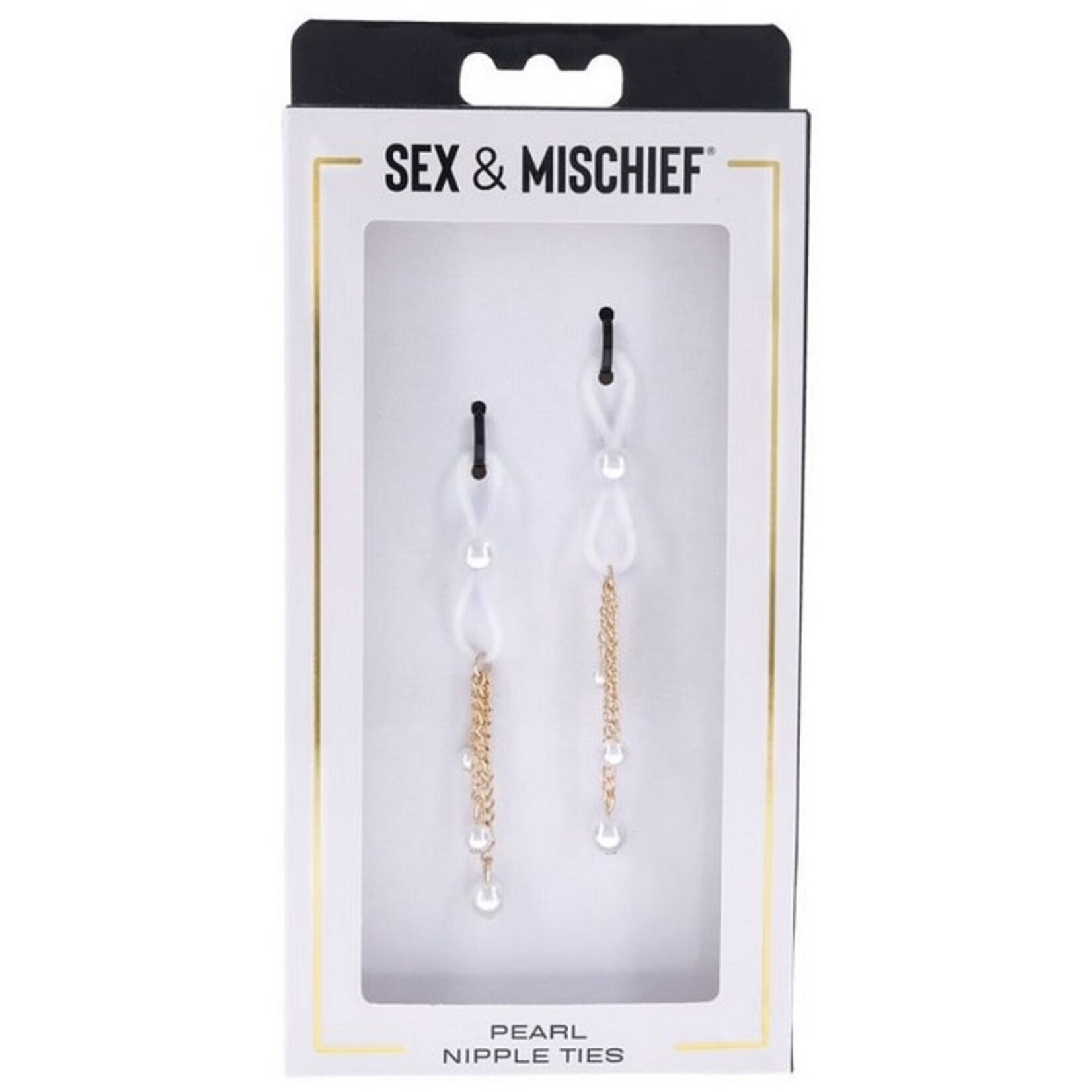 Sportsheets Sex & Mischief Pearl Nipple Ties