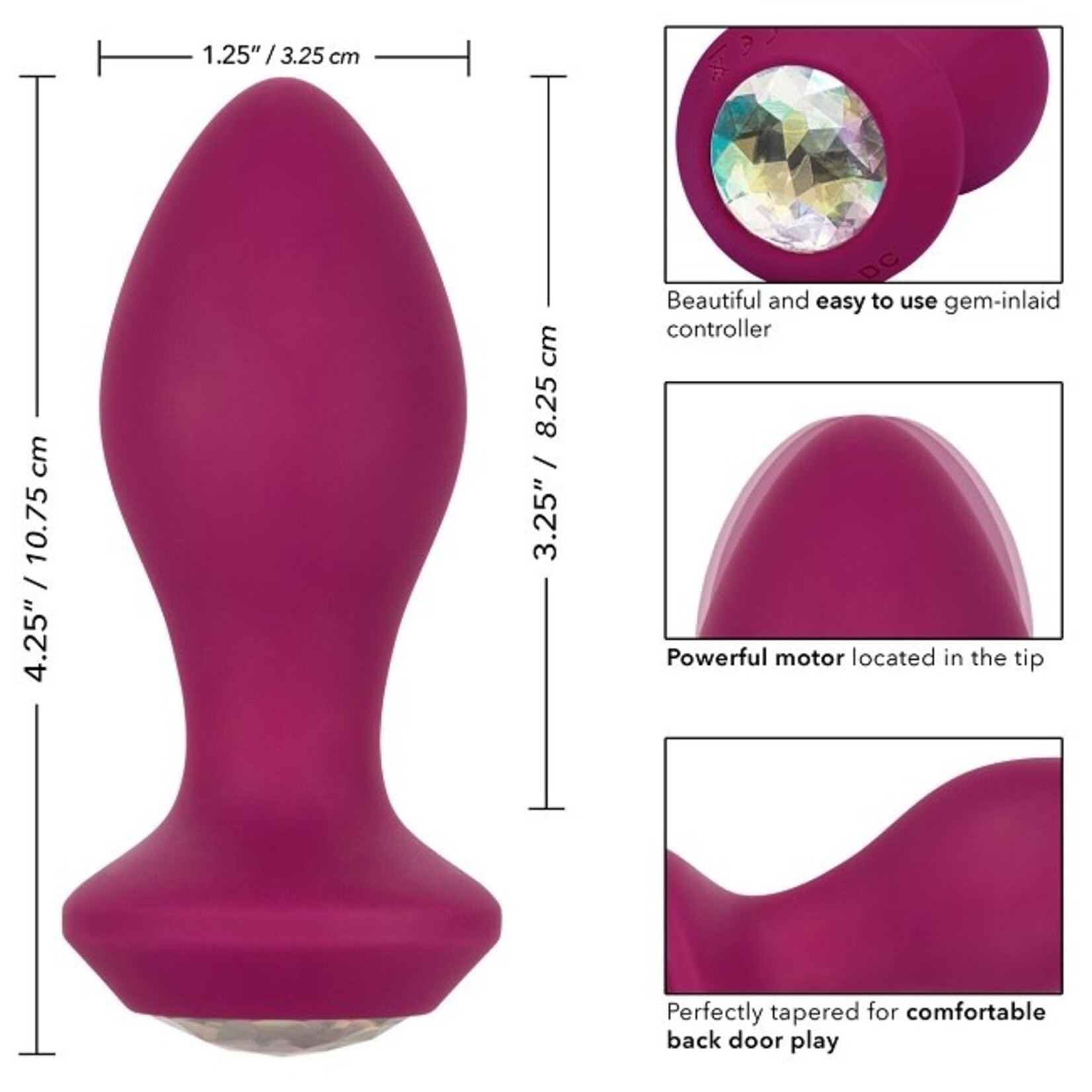 CalExotics Power Gem Vibrating Crystal Probe
