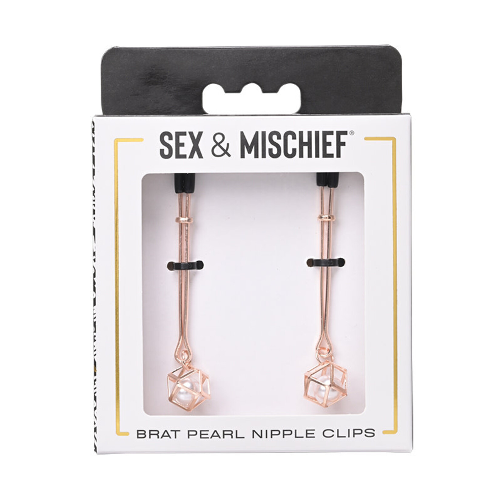 Sportsheets Sex & Mischief Brat Pearl Nipple Clips