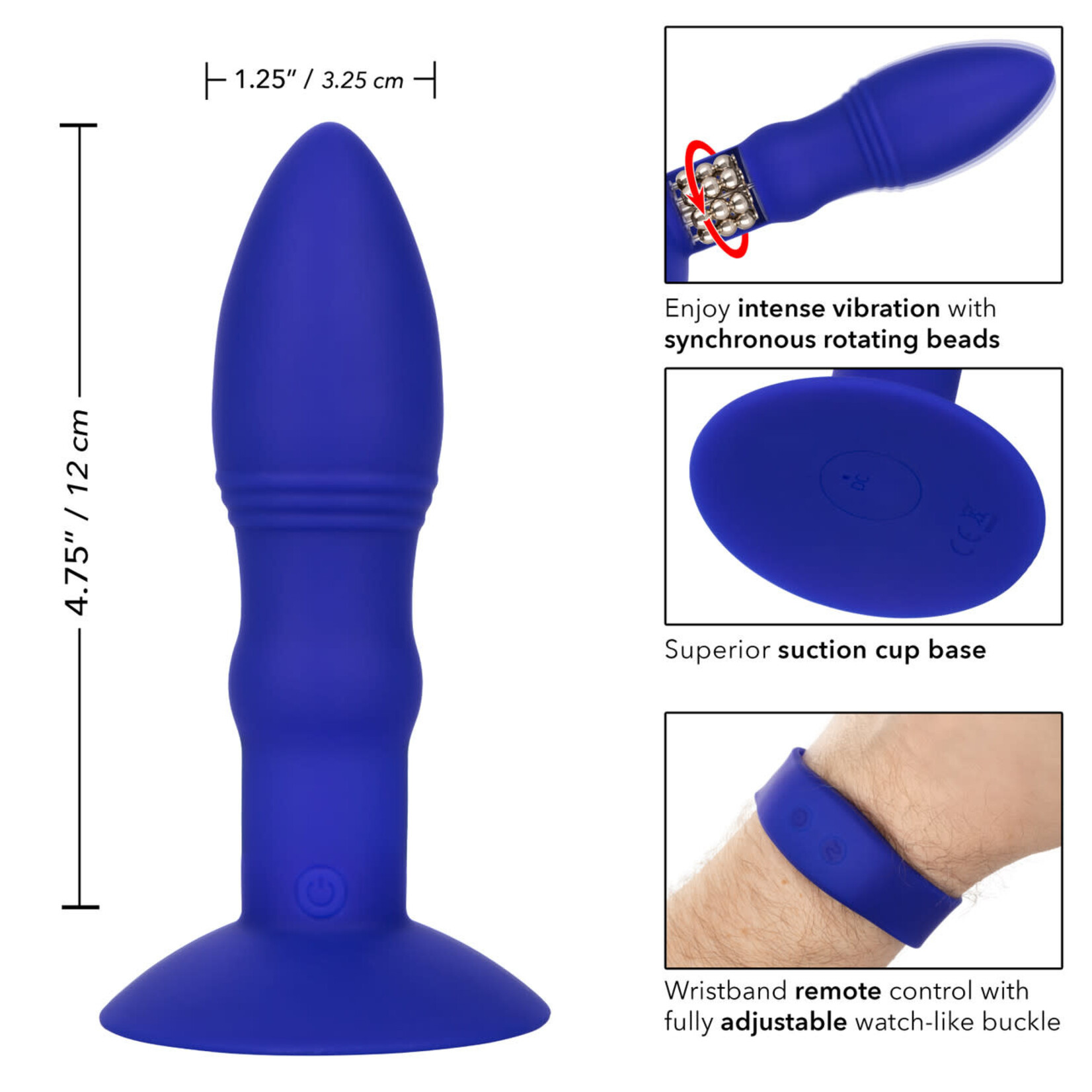 CalExotics Eclipse Wristband Remote Rimming Probe