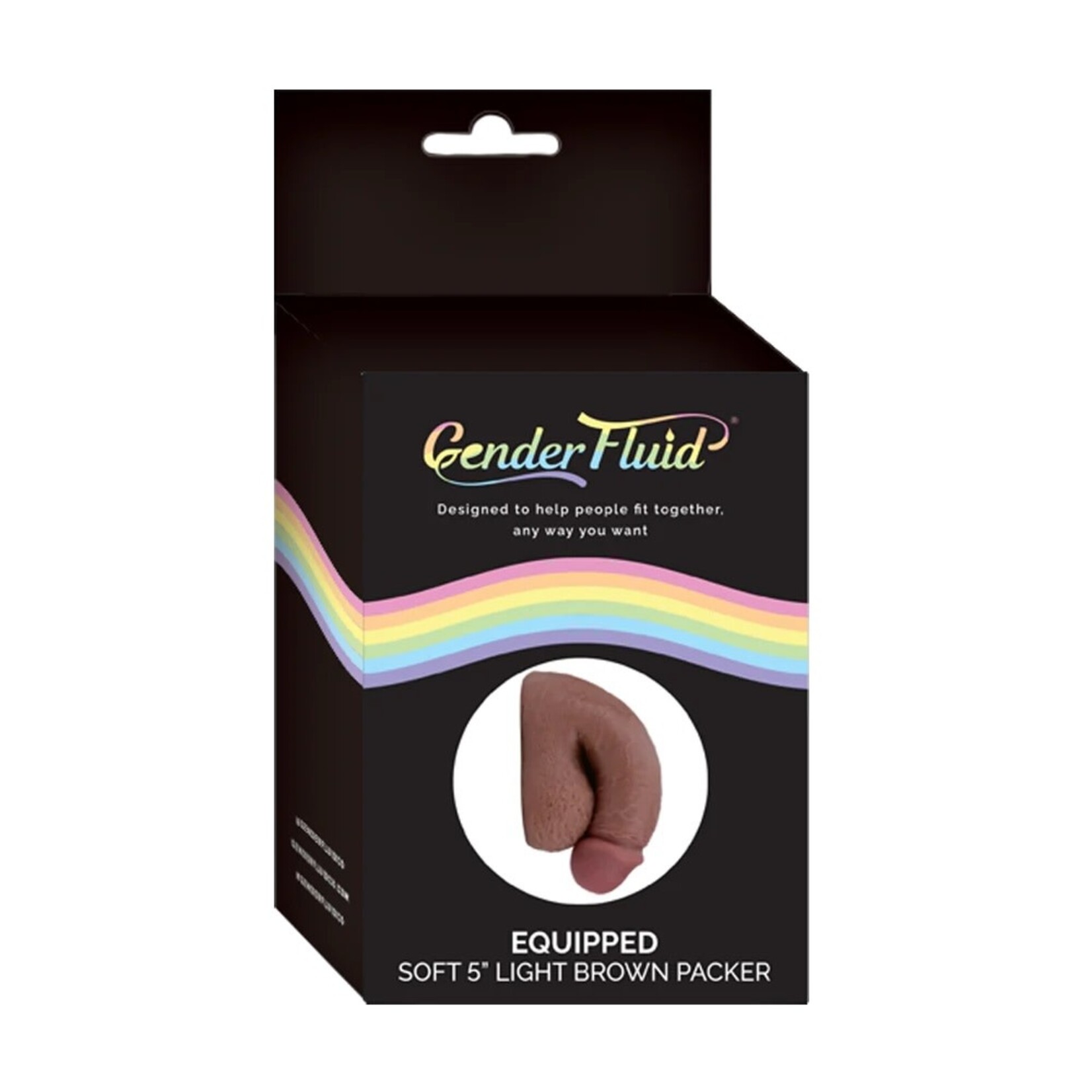 Gender Fluid Equipped Soft 5" Light Brown Packer