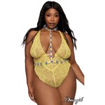 Dreamgirl Citrus Rose Harness Teddy OSX