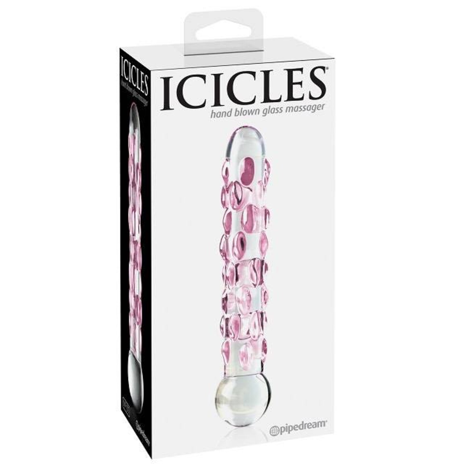 Icicles Icicles No. 07 Textured Glass Dildo