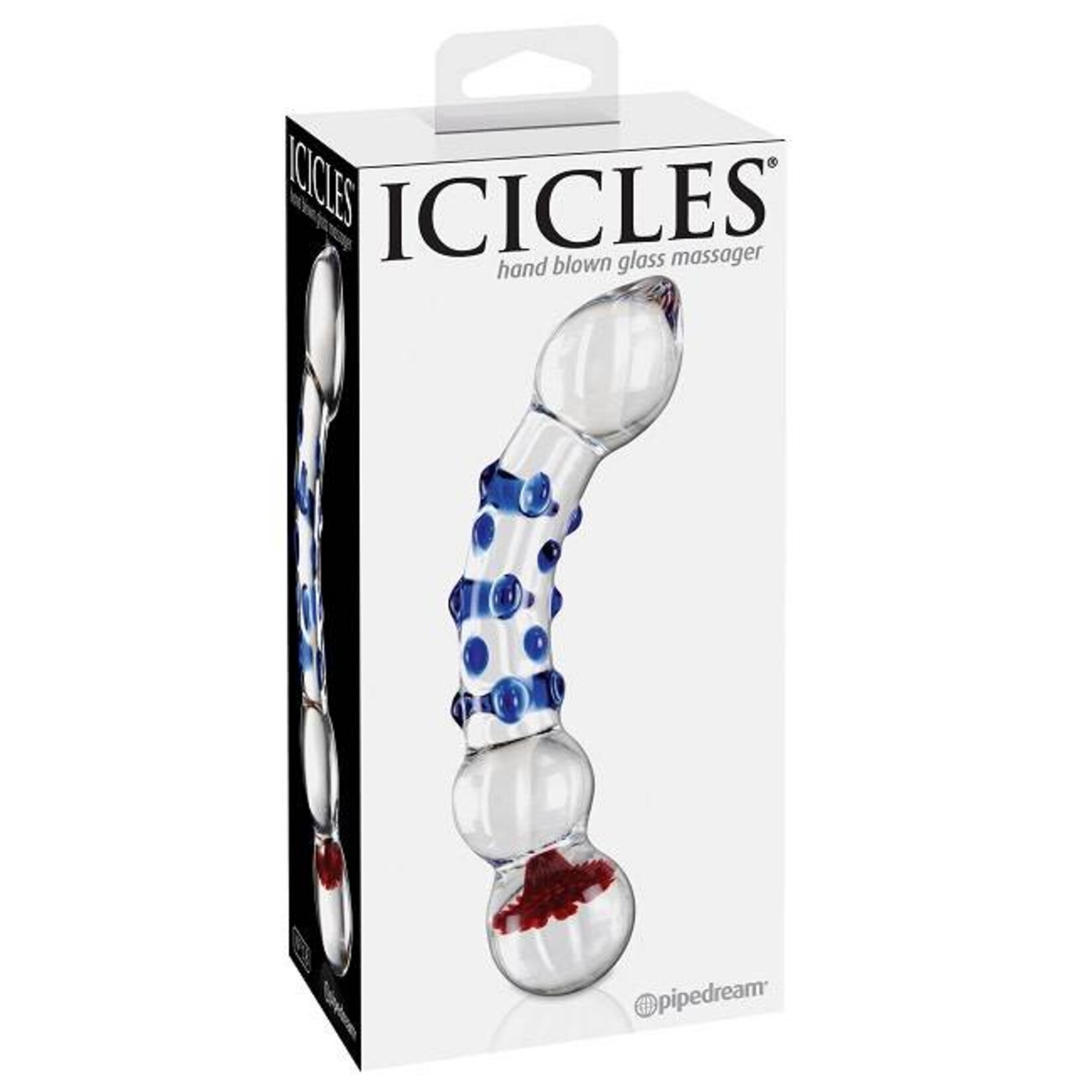 Icicles Icicles No. 18 Textured G-Spot Glass Dildo