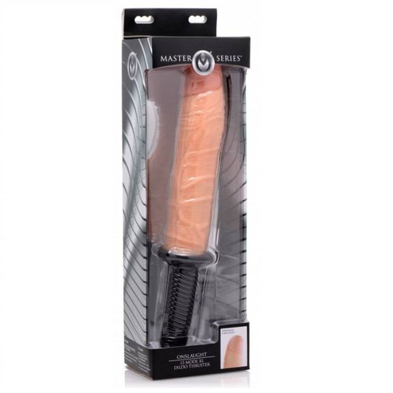 Master Series Master Series Onslaught 13 Mode XL Vibrating Dildo Thruster