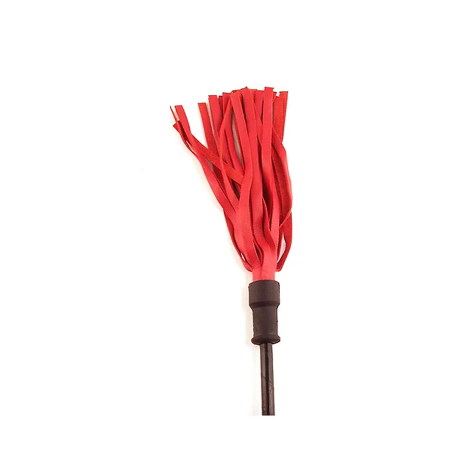 Rouge Rouge Leather Crop with Rounded Wooden Handle