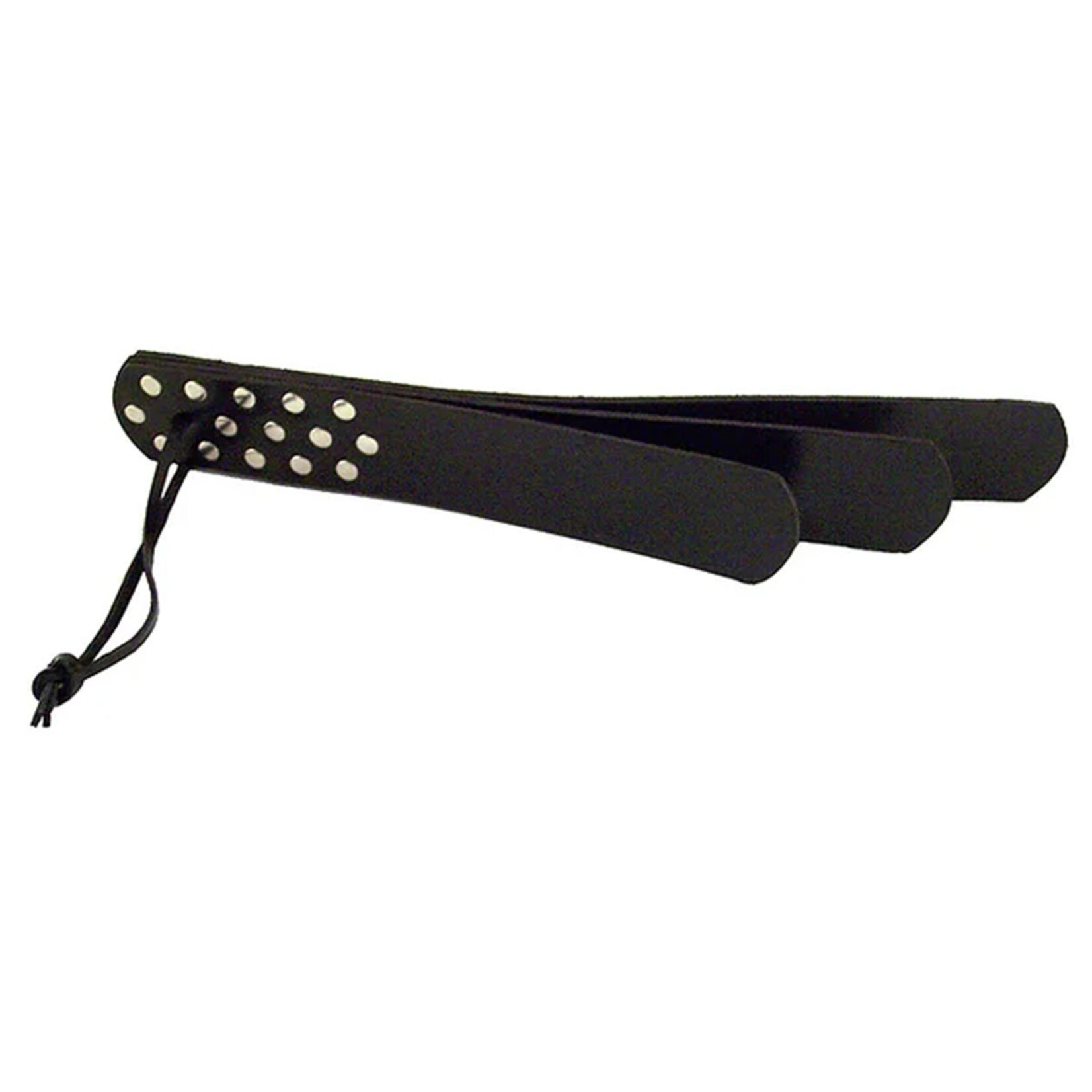Rouge Rouge Three Straps Leather Paddle