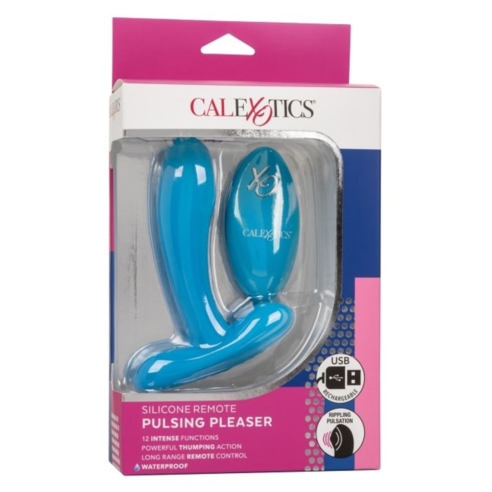 CalExotics Silicone Remote Pulsing Pleaser