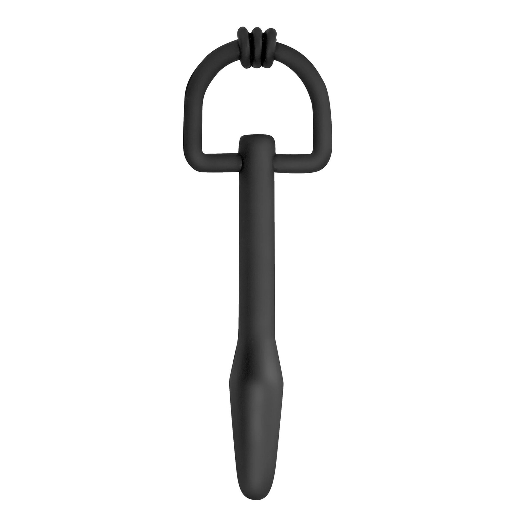 Master Series Master Series The Hallows Silicone Cum-Thru D-Ring Penis Plug