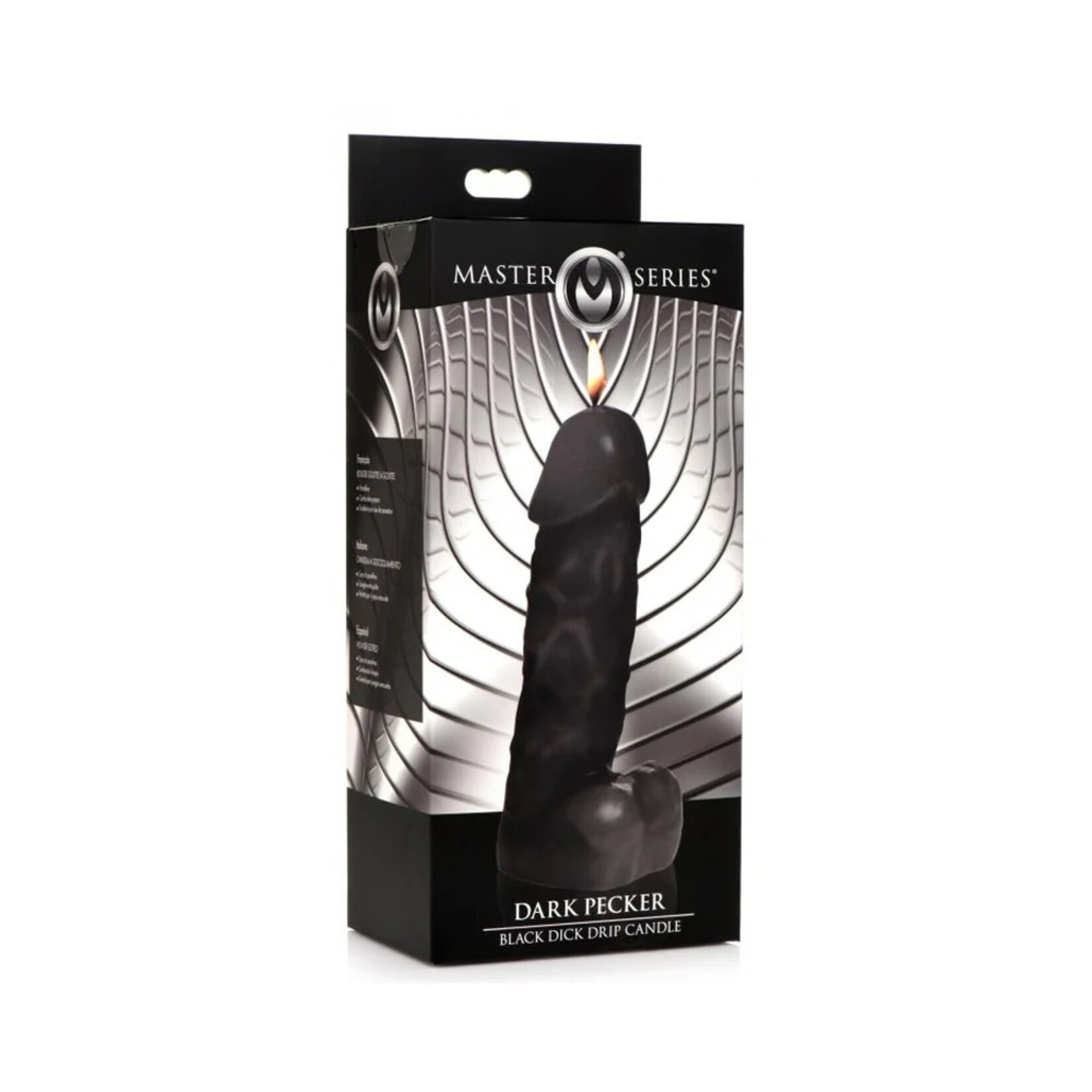 Master Series Master Series Dark Pecker Black Dick Drip Candle