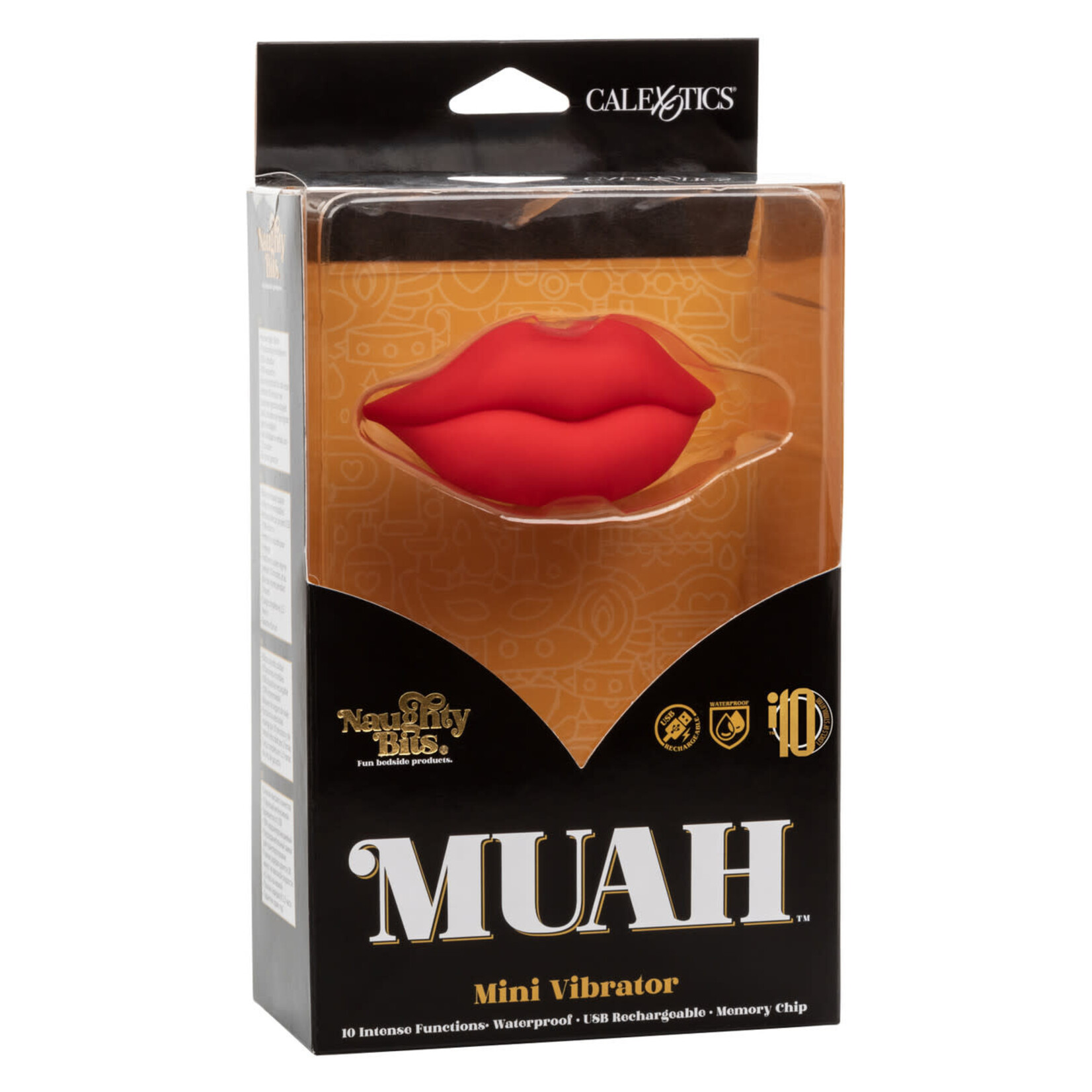 CalExotics Naughty Bits MUAH Mini Vibrator