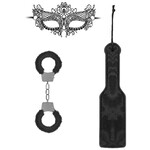 Shots America Ouch! Black & White Introductory Bondage Kit #3