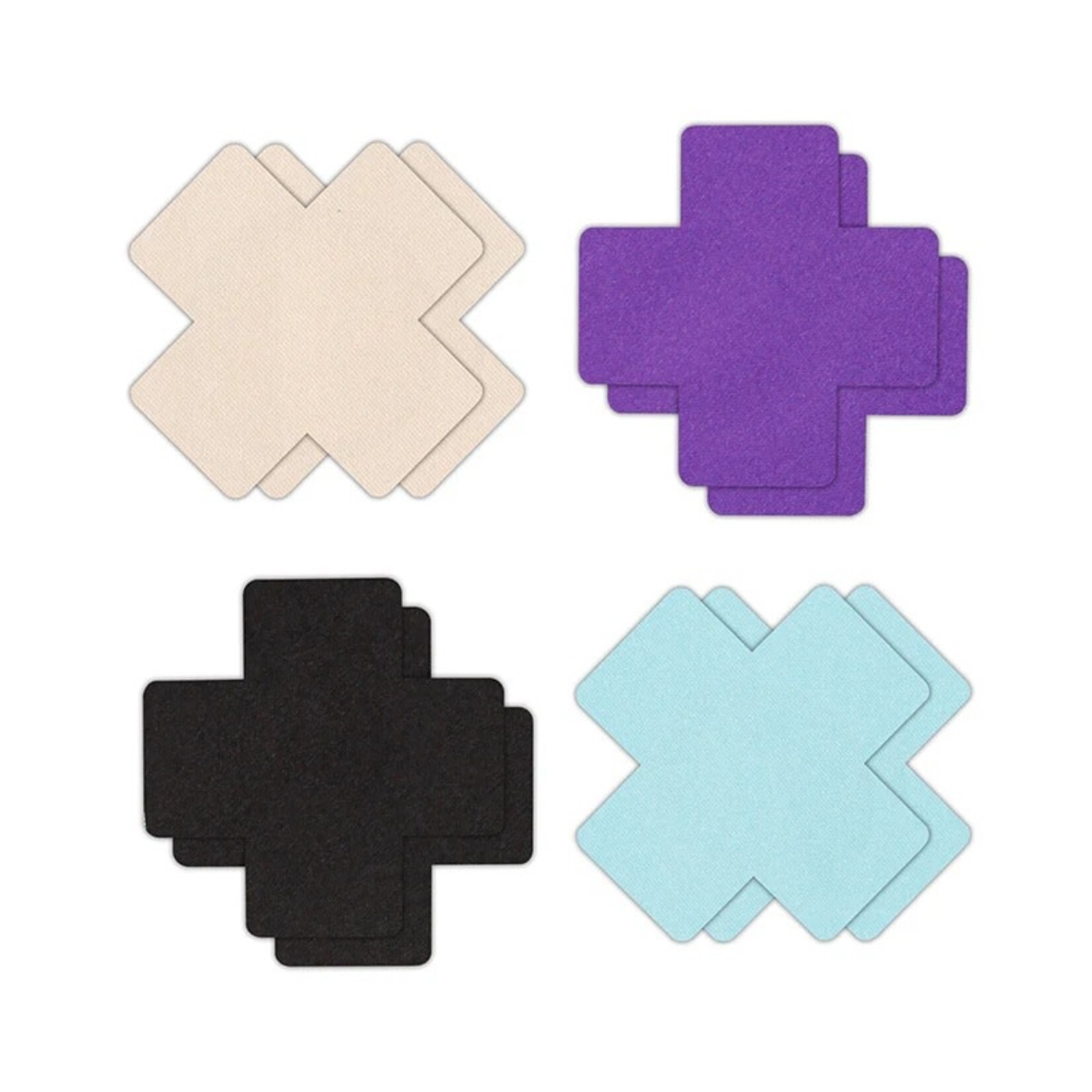 NS Novelties Pretty Pasties - Cross I - 4 Pair