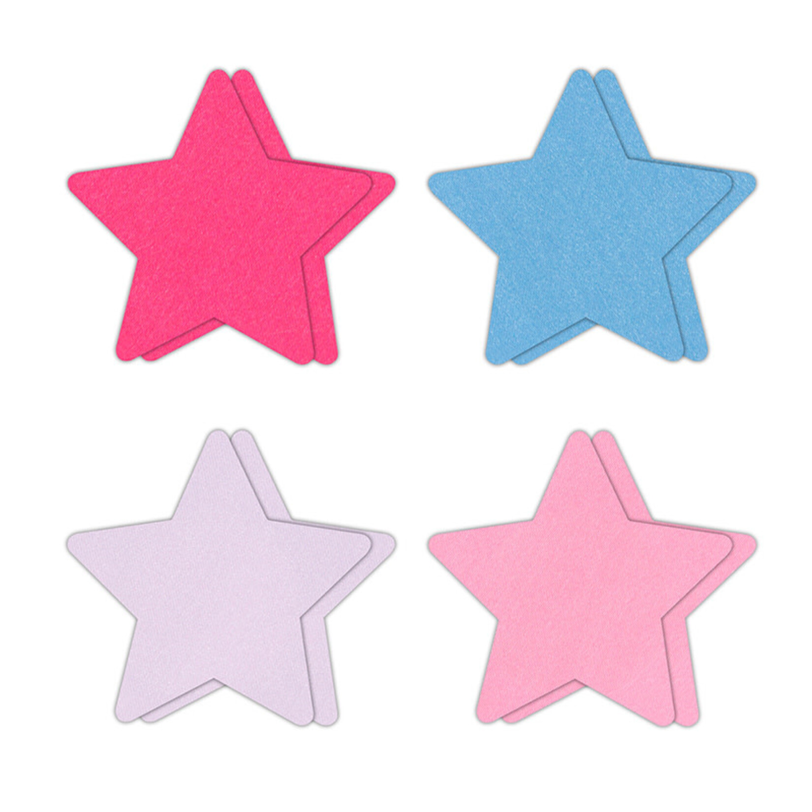 NS Novelties Pretty Pasties - Star II - 4 Pair