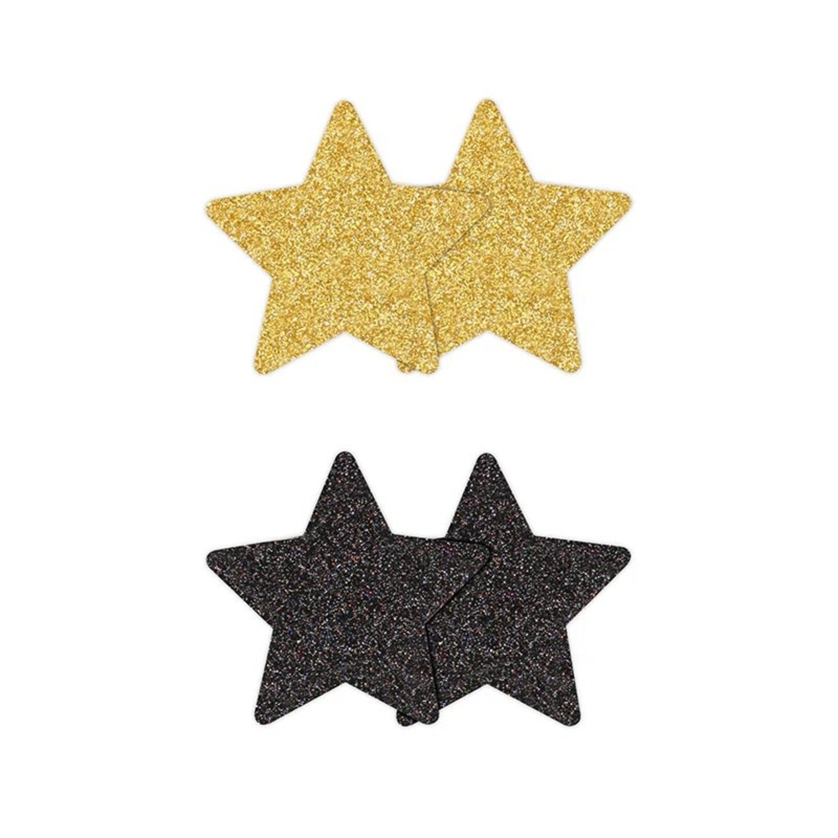 NS Novelties Pretty Pasties - Glitter Stars - 2 Pair
