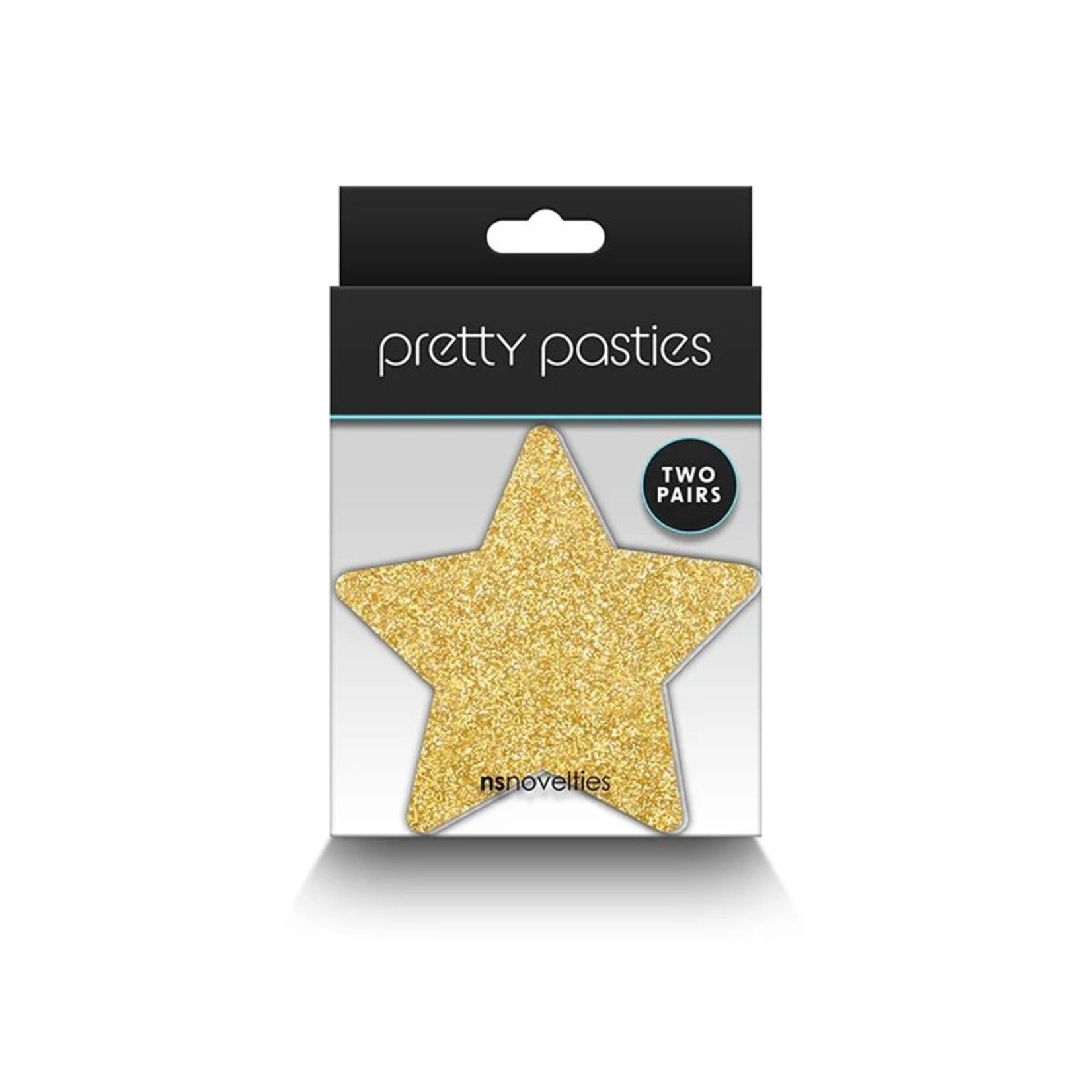 NS Novelties Pretty Pasties - Glitter Stars - 2 Pair