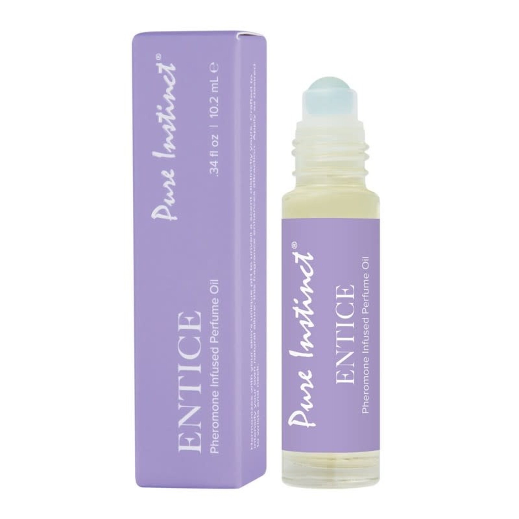 Pure Instinct Entice Pheromone Infused Perfume Oil Roll-On 0.34oz