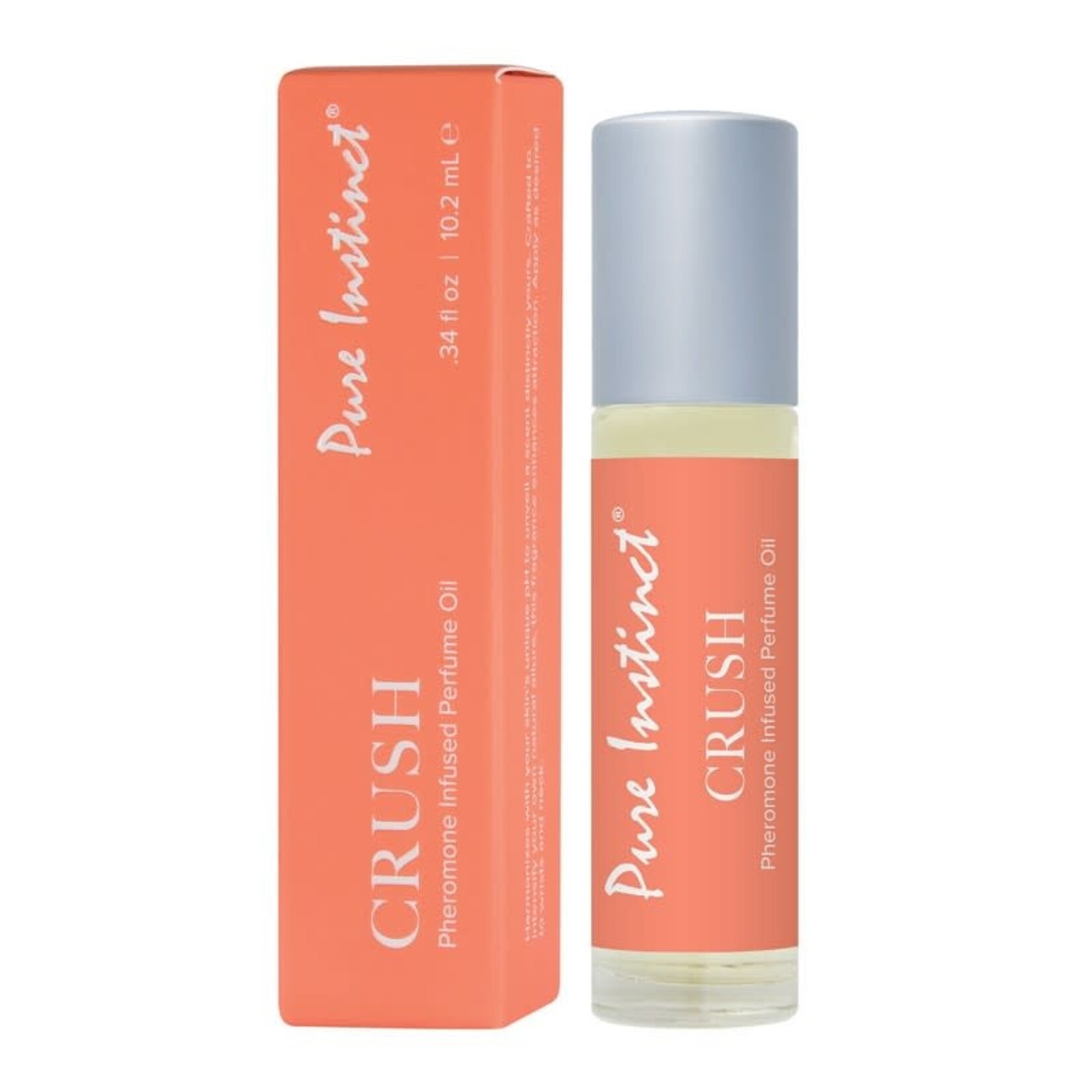 Pure Instinct Crush Pheromone Infused Perfume Oil Roll-On 0.34oz
