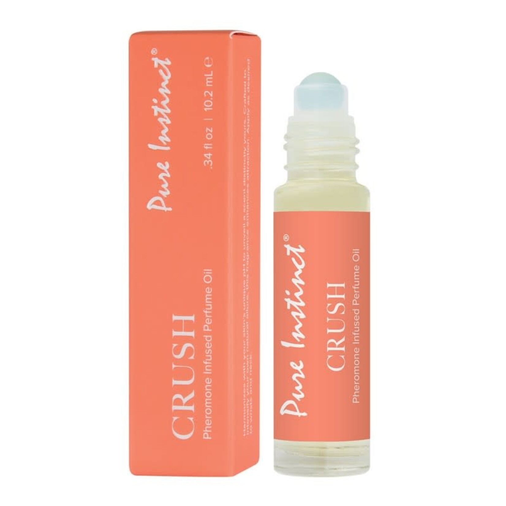 Pure Instinct Crush Pheromone Infused Perfume Oil Roll-On 0.34oz