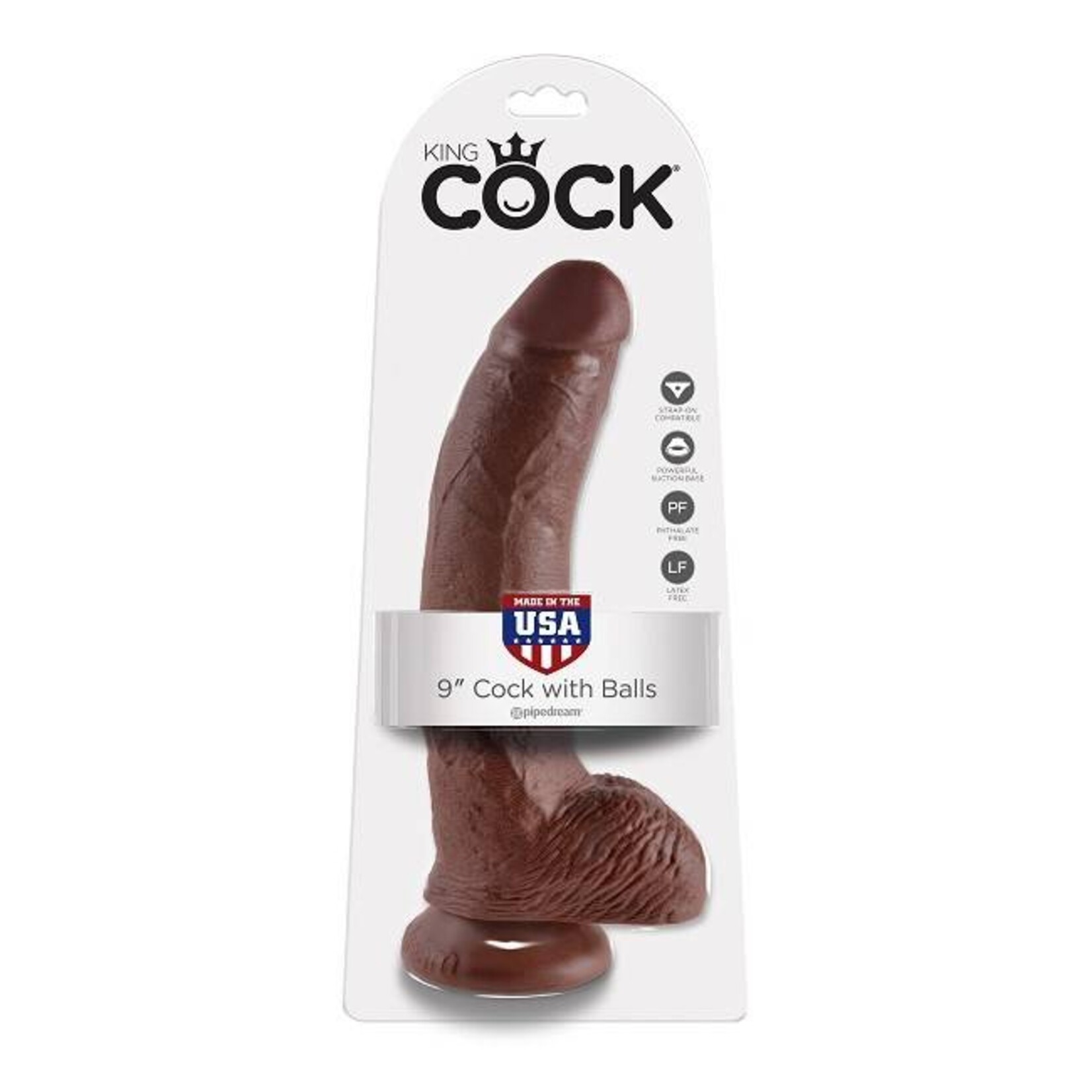 King Cock King Cock 9" Cock with Balls